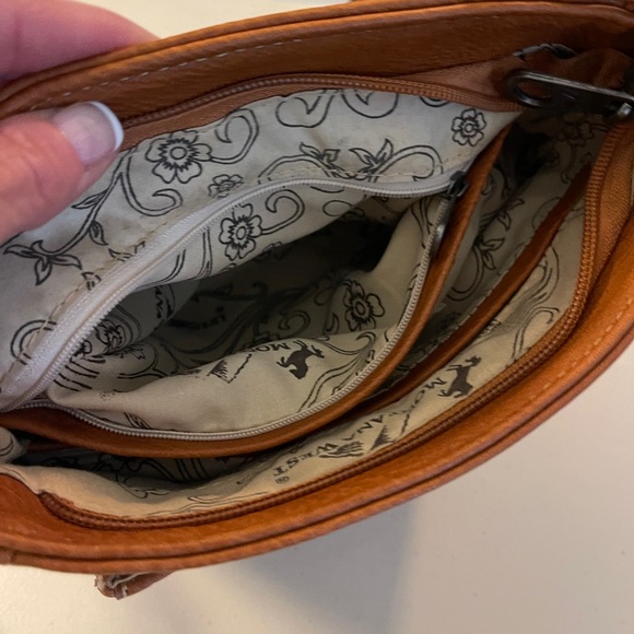 Montana West Embellished Western Crossbody bag Women's Brown - Picture 8 of 16